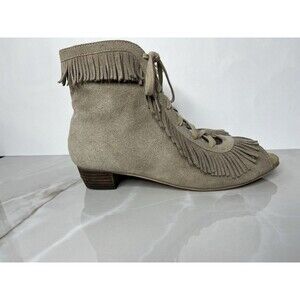 Mia Joy Joyfolie Khloe Bootie Sandals Big Girls Youth Sz 6 Suede